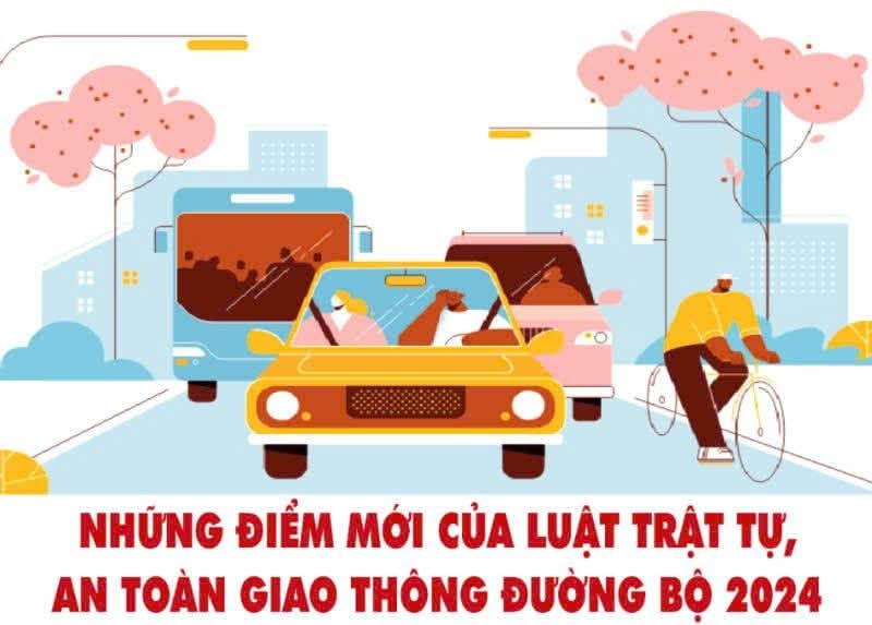 Một số nội dung sửa đổi, bổ sung đáng chú ý của Luật Trật tự, an toàn giao thông đường bộ